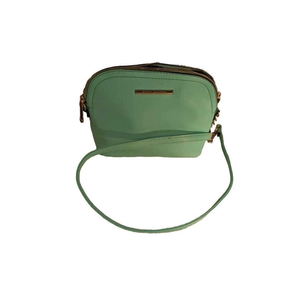 Steve Madden BMAGGIE Teal Blue Dome Crossbody Bag